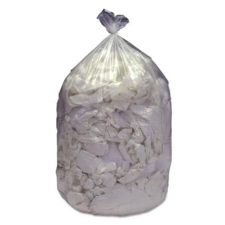 38 x 58 in. SKILCRAFT Low Density Trash Can Liners, Clear