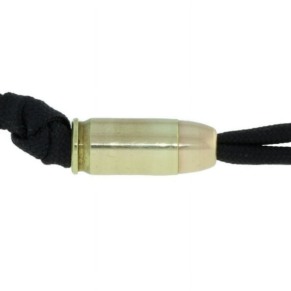 .380 Auto Bullet Paracord / Lanyard Bead In Brass & Copper For Jig Pro Shop by Bullet Beadz