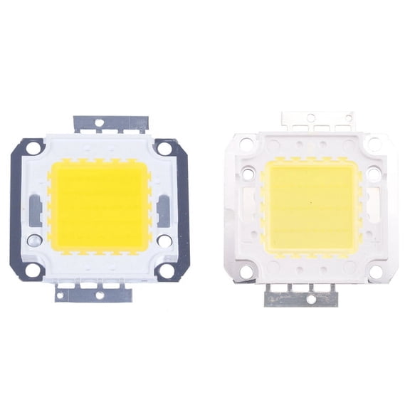 3800LM 50W LED Chip Bulb Lamp Light Warm White High Power DIY & High Power 30W LED Chip Bulb Light Lamp DIY White 2200Lm