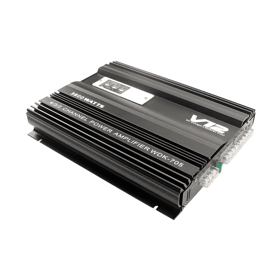 3800W 4/3/2 Channel RMS Class D Monoblock Subwoofer Power Car Amplifier
