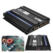 3800W RMS 4 Channel 12V Amplifier Audio Car Audio Stereo Amplifier Amp Speaker Metal Car Amplifier Car Subwoofer ,Wide Application