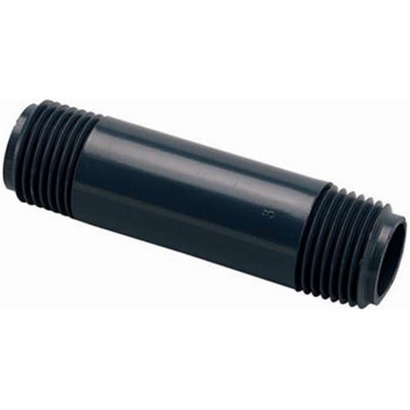 38084 0.50 x 4 in. Molded Gray, Schedule 80 PVC Riser