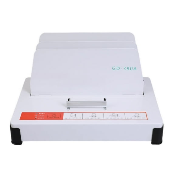 380A Small Glue Binding Machine Electric Punch-free Bill Accounting Voucher Financial File Paper Book Hot Melt A4 Automatic ,Easy to Operate
