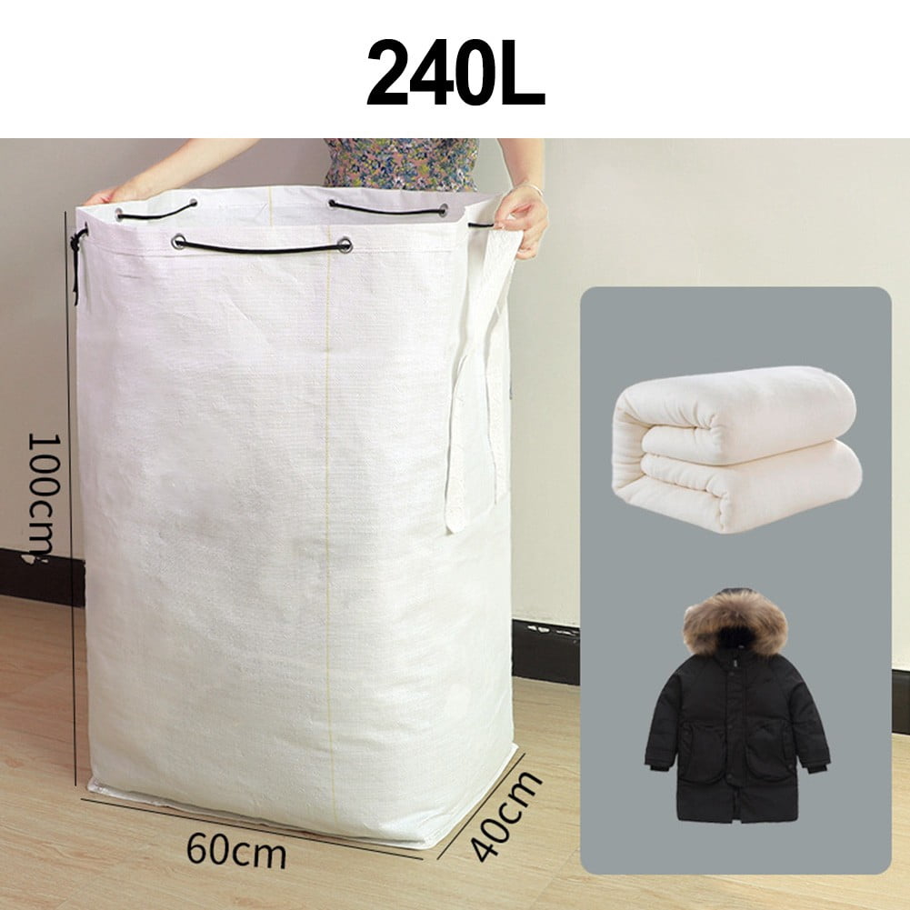 380L Extra Large Heavy Duty Organizer Storage Bag Moving Attic Loft ...