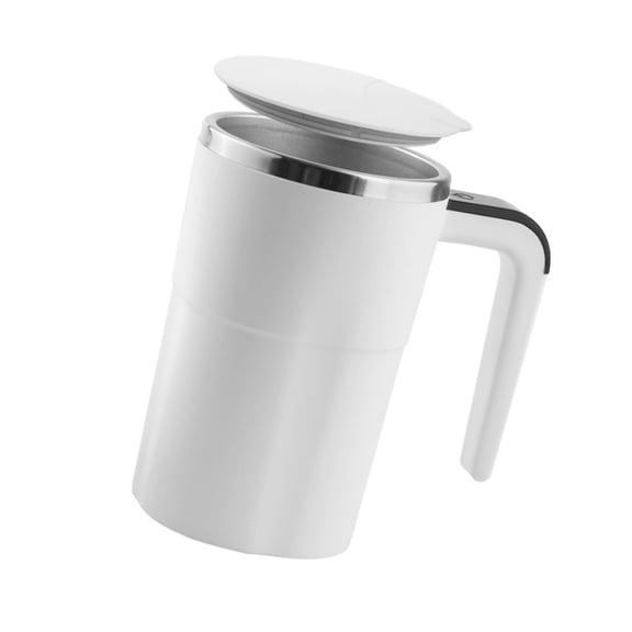 380ML Stirring Mug USB Rechargeable Stainless Steel Coffee Cup Control Intelligent Temperature Automatic Mixing Cup