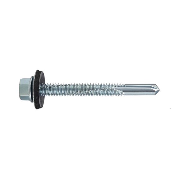 380Pieces Multipurpose Hex Flange Tapping Screws Portable Accessory for Home Renovations and Repair Use Home Hardware
