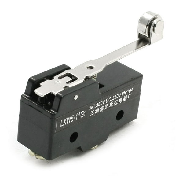 380V DC 250V 10A Long Roller Lever Actuator Micro Limit Switch