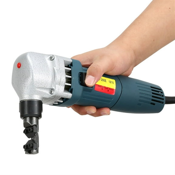 380W 1.8mm Metal Cutting Machine Electric Metal Nibbler Sheet Steel Nibbler High Speed Rotor Stainless Steel Aluminium Plastic ,Easy to Use