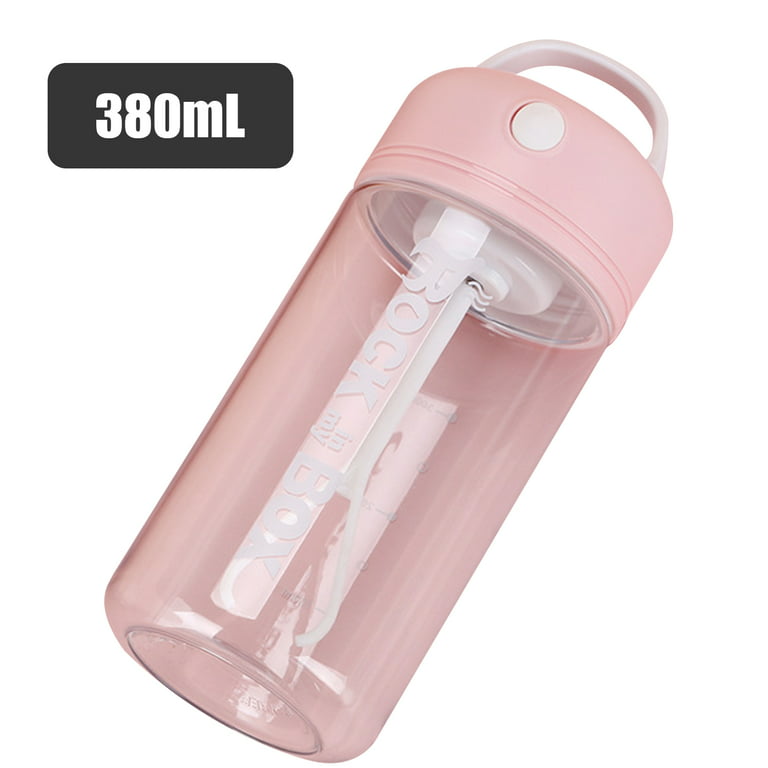 380ml Electric Protein Shaker Bottle Portable Mixer Cup Battery Powered Coffee Shaker Cups Supplement Mixer for Protein Shakes Gym Pre-Workout, Pink