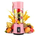 thumbnail image 1 of TETSELF 380ml Mini Blender Portable Juicer Cup USB Rechargeable Fruit Smoothies Mixer, 1 of 7