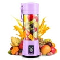 thumbnail image 1 of 380ml Mini Blender Portable Juicer Cup USB Rechargeable Fruit Smoothies Mixer, 1 of 7