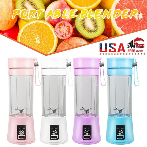 380ml Portable Juicer Cup MIni Blender USB Rechargeable Smoothies Mixer