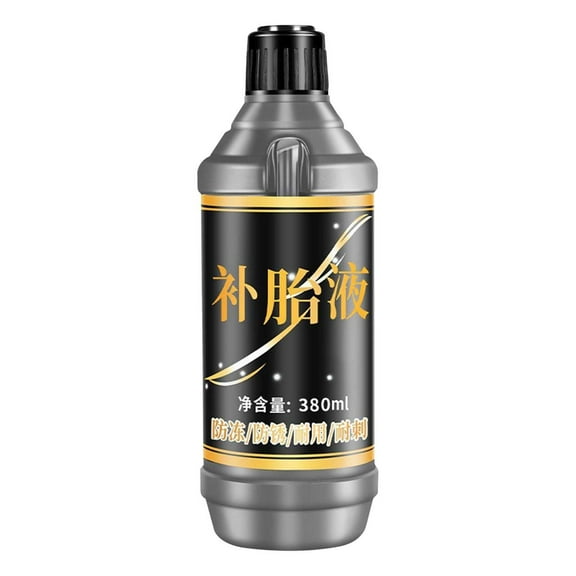 380ml Universal Tire Sealant Auto Motorcycle Bicycle Vacuum Tire Repair Fluid Emergency Puncture Fix Vehicle Tire Protective Adhesive Solution