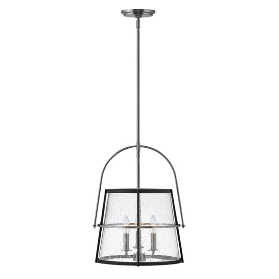 3 Light Medium Pendant-Brushed Nickel Finish Hinkley Lighting 38113Bn