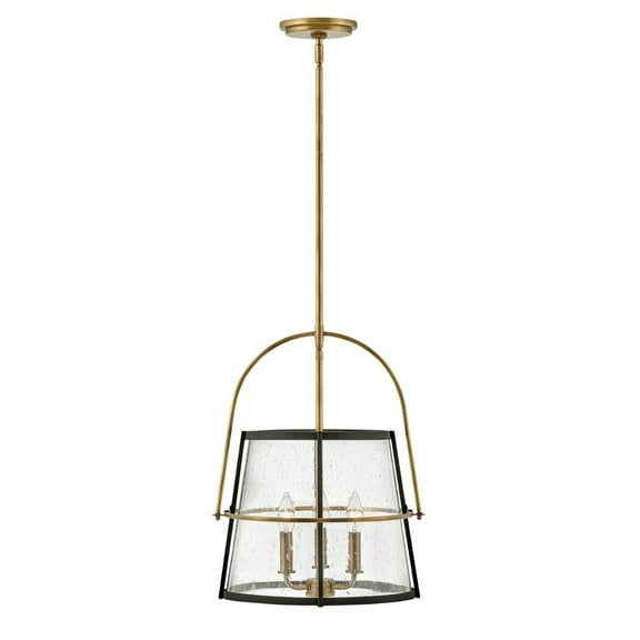 3 Light Medium Pendant-Heritage Brass Finish Hinkley Lighting 38113Hb