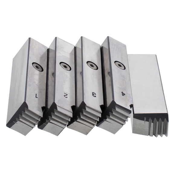 38120 RH Dies 2-1/2" - 4" fits RIDGID® 141 Pipe Receding Geared Threader