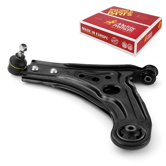 Metrix Premium Chassis Parts - Front Left Lower Control Arm w Ball Joint & Bushing Assembly Fits 18 Chevrolet Aveo (Mexico), 12-17 Aveo (Mexico), 10-11 Suzuki Swift+ (Mexico), RK620164 Made in Europe