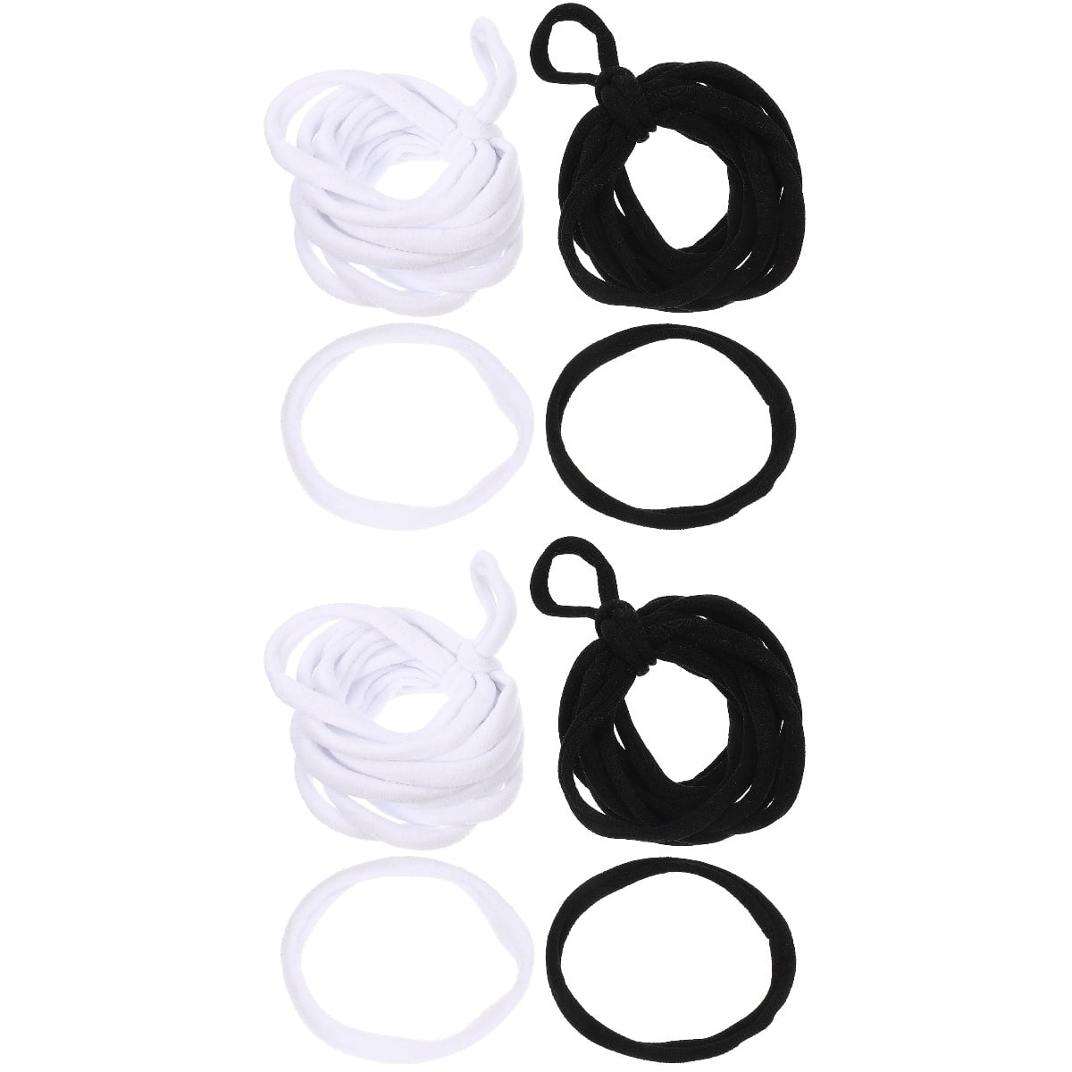384 Pcs Loom Christmas Goodie Bag Fillers Kit Craft Refills for Potholders Elastic Braided Rope Knitting Ring Acrylic Child