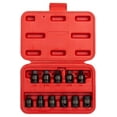 3841, 3/8 Inch Drive Pipe Plug Socket Set, 11Piece, SAE, 7/16" 5/8
