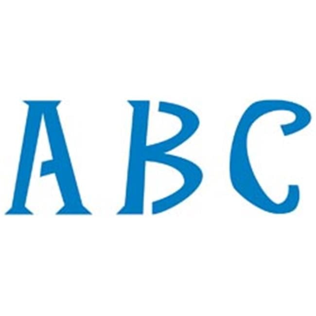 384156 Mailbox Letter Stencils-Genie Letter 4 in.