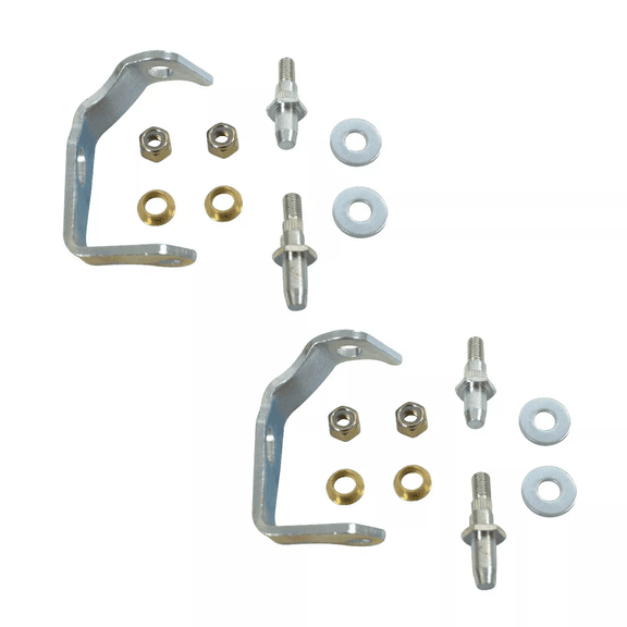 38456 Pair Door Hinge Pin and Bushing Kit Front Driver Side Compatible with 1999-2007 Chevrolet Silverado GMC Sierra Yukon Cadillac