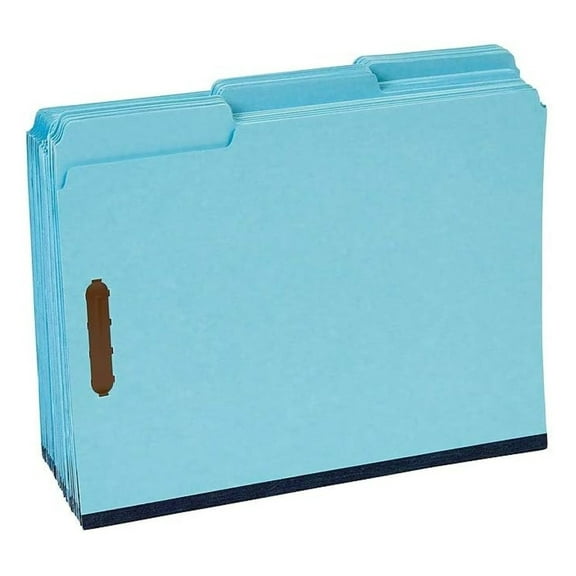 384869 Pressboard Fastener Folders Letter Size 3-Inch Expansion 25/Box