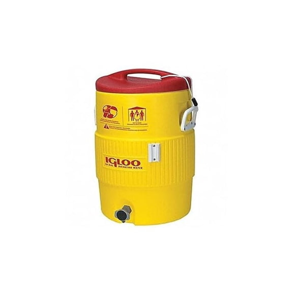 385-48153 Heat Stress Water Coolers, 5 gal, Red/Yellow