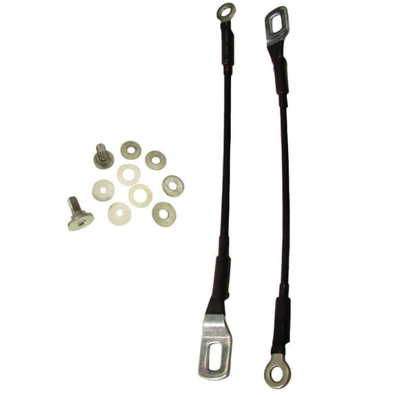 Tailgate Cable Pair w/ Hardware Fits Toyota Replaces 38531
