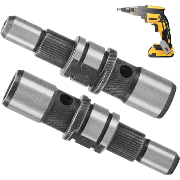 385861-00 Screwdriver Output Spindle Replacement for De-Walt Drywall Screw Gun, Fits Models DW251 DW255 DW274 DW276 DW998QDK, Power Tool Replacement Parts (2-Pack)
