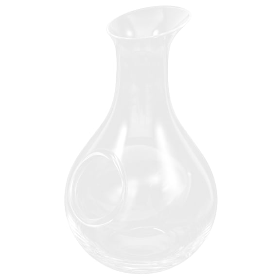 385ml Glass Decanter Pocket Bottle Japanese Style Pour Slant Cut Dispenser for Home Restaurant