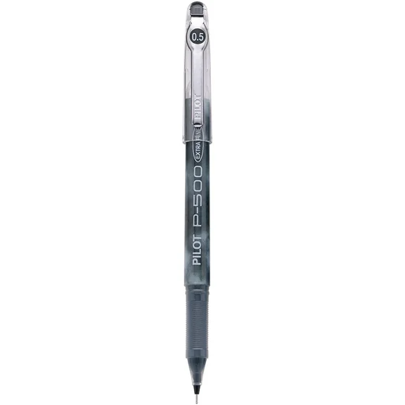 38600 Pilot Precise P-500 Gel Rollingball Pen, Extra Fine, Black Ink, Pack Of 1