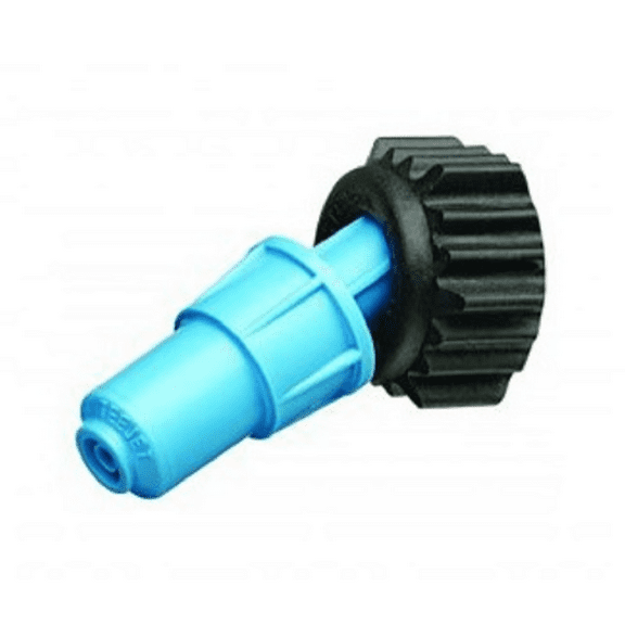 38720-PPB-X26 TeeJet Adjustable Spray Tip, Angled Cone Jet Assembly, Blue Tip