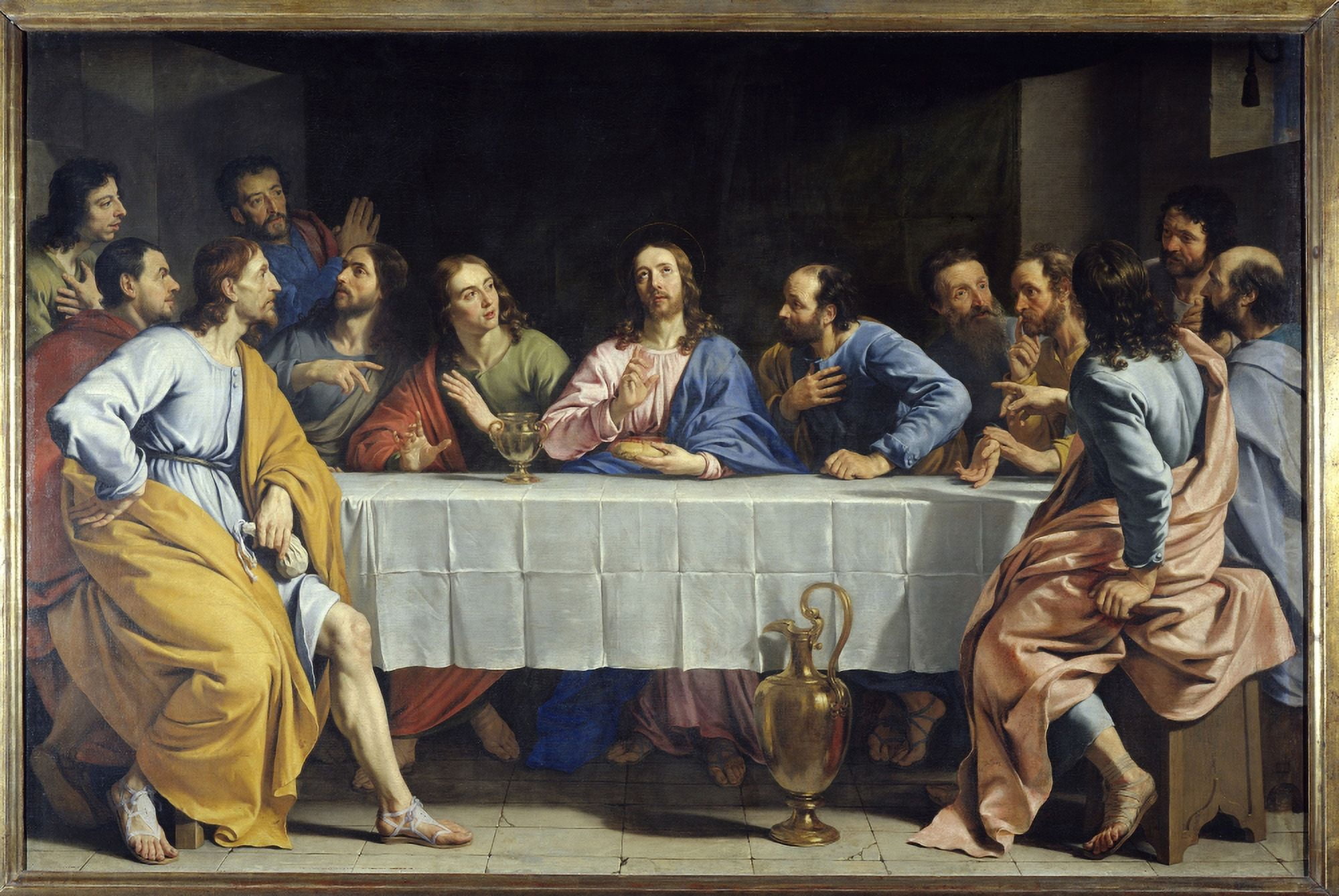 3874 Philippe De Champaigne (1602-1674) Flemish School Canvas Art - (24 x 18)