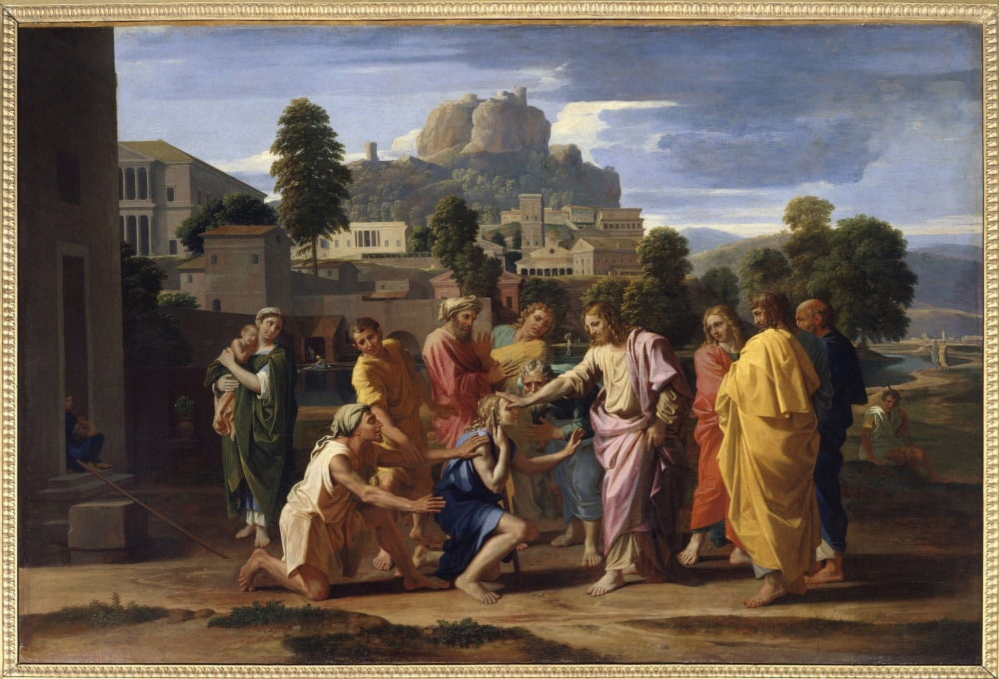 3876 Nicolas Poussin (1594-1665) French School Canvas Art - (36 x 24)