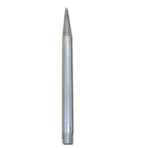 38761308 AIR TERMINAL 2IN TIP UL LISTED 5/8IN X 48IN ALUMINUM TAPERED TIP (1 EA)