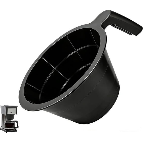 38766.0002 Brew Funnel Basket Replacement for Coffee Machines, Compatible with BX, BT, BTX, GR, Velocity Series Brewers, Black Durable Coffee Filter Holder