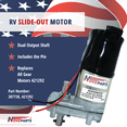thumbnail image 1 of 387738 421292 RV Slide Out Motor Replacement for Power Gear Slide Out Motor 387738 421292 Pin Included US SELLER ONE YEAR WARRANTY FREE REPLACEMENT FAST AND FREE SHIPPING, 1 of 5