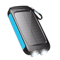 thumbnail image 1 of SOLPOWBEN 38800mAh Solar Power Bank Compatible for Iphone/Android 12W Portable Charger Power Bank with 2 SOS Flashlight Battery Pack for Outdoor Camping Hiking(Blue), 1 of 8
