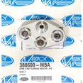 thumbnail image 1 of 388600-MBA 4 Way Diamond Bulkhead Plate for No.6-10 Male O-Ring Heater, 1 of 1