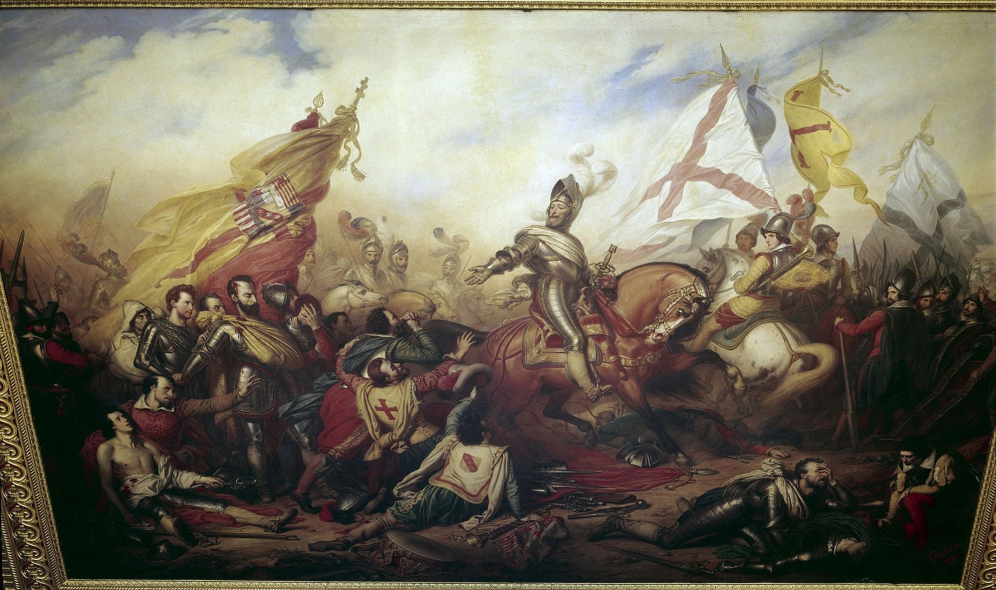 3887 Charles Auguste Steuben (1788-1856) German School Canvas Art - (36 x 24)
