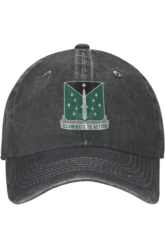 389th Military Intelligence Battalion Unisex Baseball Cap Adjustable Dad Hat Denim Hat Trucker Hat