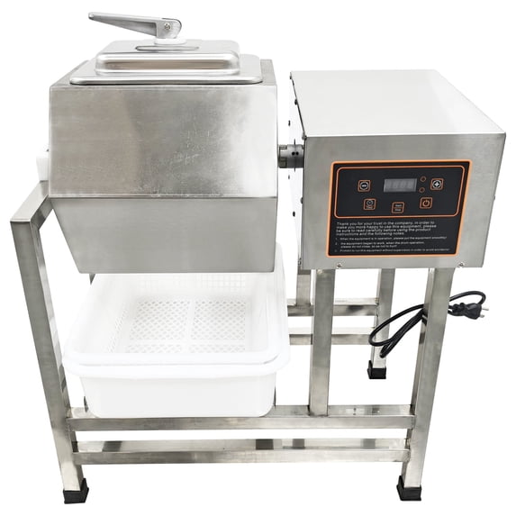 38L Hexagonal Marinaed Machine Meat Vegetable Curing Marinating Machine Tumbler Marinator