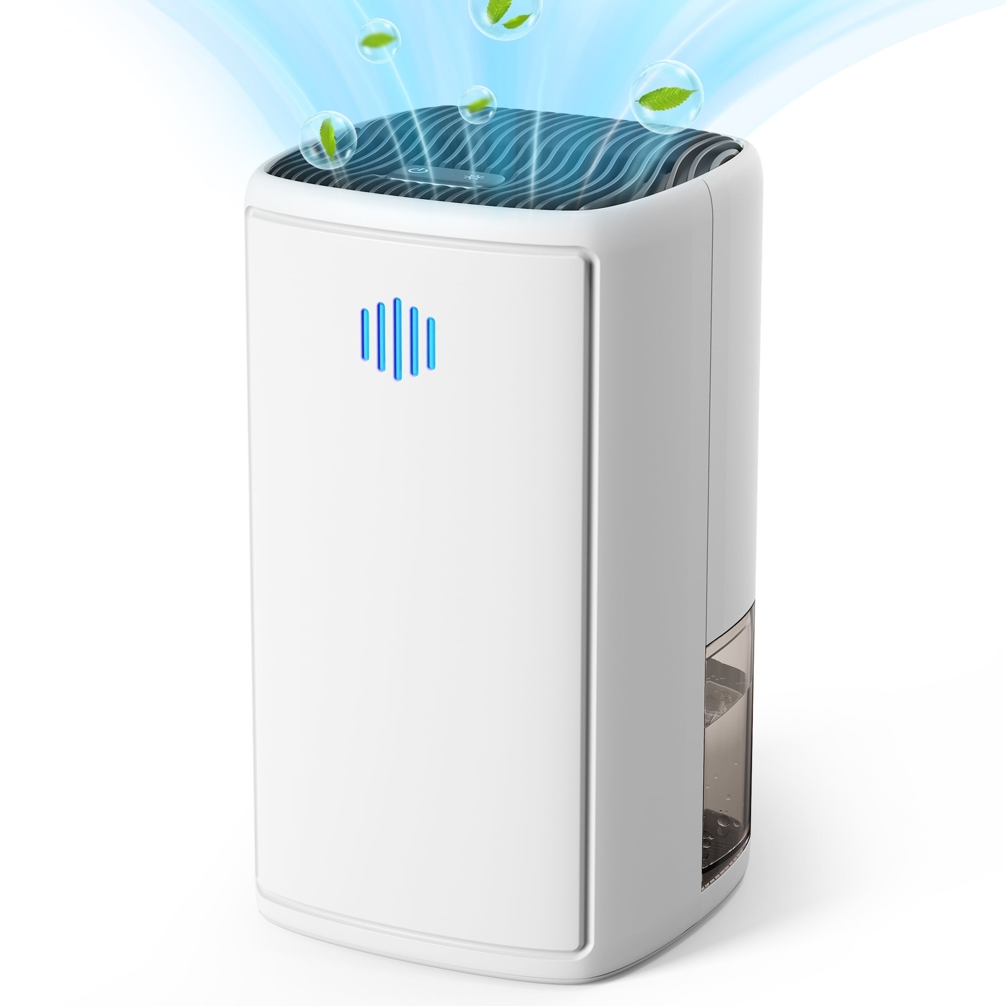 Breezome 37OZ Compact Dehumidifier for Home, Dehumidifiers with Auto Shutoff, Auto Defrost, Ultra-Quiet Energy Saving for Small Areas like Bathrooms, Closets, and RVs