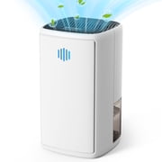 Breezome 37OZ Compact Dehumidifier for Home, Dehumidifiers with Auto Shutoff, Auto Defrost, Ultra-Quiet Energy Saving for Small Areas like Bathrooms, Closets, a