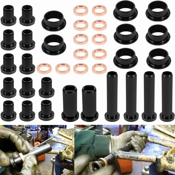 38PCS For Polaris Sportsman 500 Front & Rear Suspension A-Arm Bushing Kit