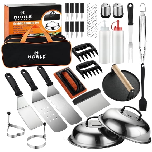 39PCS Griddle Accessories for Blackstone, Perfect BBQ Grill Tool Gifts for Men