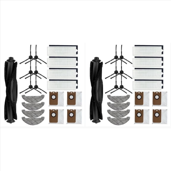 38PCS Side Brush HEPA Mops Dust Bag Robot Vacuum Filter for S9 Cleaner Accessories Replacement