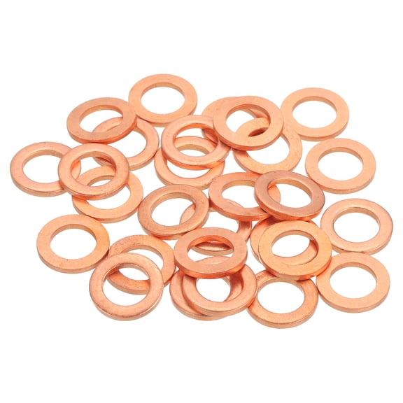38Pcs Flat Washer, 8mm ID, 13mm OD, 1.5mm Thick for Bolts Screws Machinery