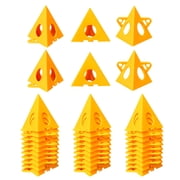 36Pcs Paint Stands Triangle Paint Pad Pyramid Stands Woodworking Tripod Sprays Painting Brackets Block Auxiliaries Tool
