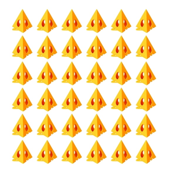 38Pcs Multipurpose Painters Pyramid Comes with 2 Paint Brushes Lightweight
